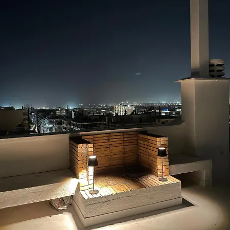 Neos Kosmos Penthouse, Sea And View